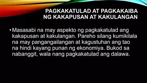 Kakapusan at Kakulangan Powerpoint Presentation .
